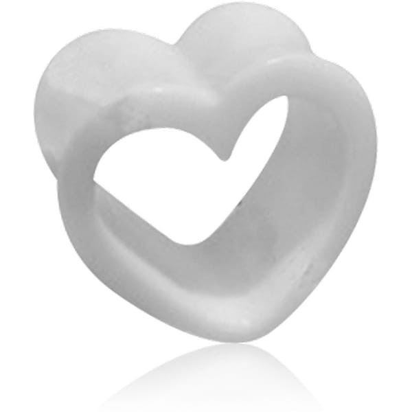 STERILE ORGANIC BONE TUNNEL DOUBLE FLARED HEART