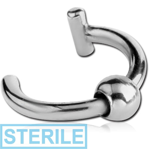 STERILE SURGICAL STEEL ILLUSION EAR CUFF
