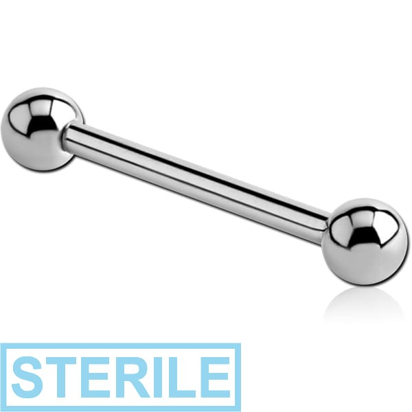 STERILE SURGICAL STEEL INTERNALLY THREADED BARBELL