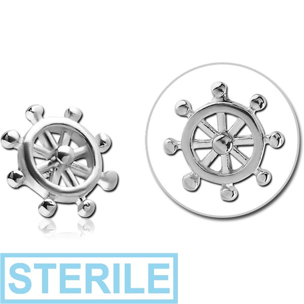 STERILE SURGICAL STEEL ATTACHMENT FOR 1.6MM INTERNALLY THREADED PINS - HELM