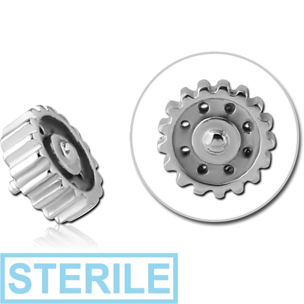 STERILE SURGICAL STEEL ATTACHMENT FOR 1.6MM INTERNALLY THREADED PINS - STEAMPUNK