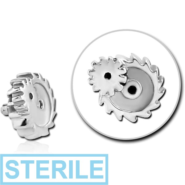 STERILE SURGICAL STEEL ATTACHMENT FOR 1.6MM INTERNALLY THREADED PINS - STEAMPUNK