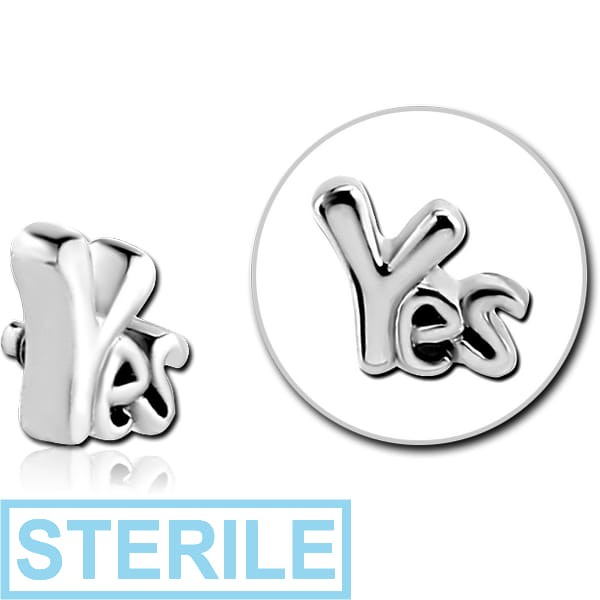 STERILE SURGICAL STEEL ATTACHMENT FOR 1.6MM INTERNALLY THREADED PINS - YES