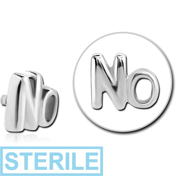 STERILE SURGICAL STEEL ATTACHMENT FOR 1.6MM INTERNALLY THREADED PINS - NO