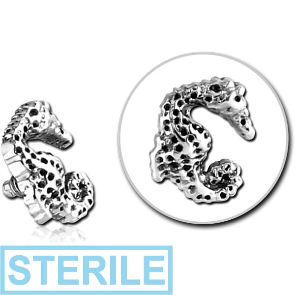 STERILE SURGICAL STEEL ATTACHMENT FOR 1.6MM INTERNALLY THREADED PINS - SEAHORSE