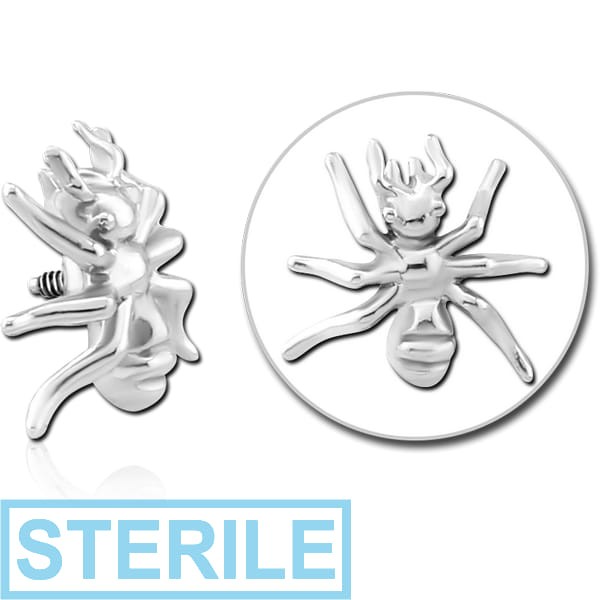 STERILE SURGICAL STEEL ATTACHMENT FOR 1.6MM INTERNALLY THREADED PINS - ANT