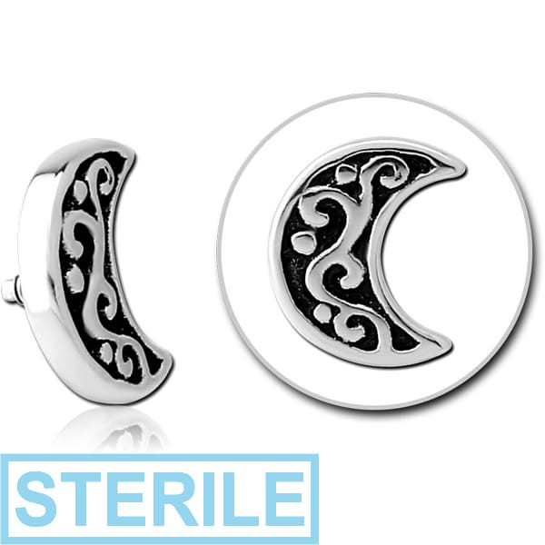 STERILE SURGICAL STEEL ATTACHMENT FOR 1.6MM INTERNALLY THREADED PINS - CRESCENT