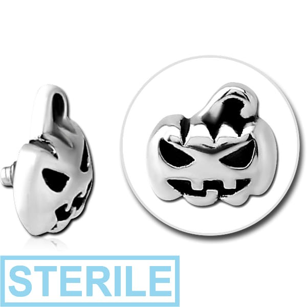 STERILE SURGICAL STEEL ATTACHMENT FOR 1.6 MM INTERNALLY THREADED PINS - PUMPKIN
