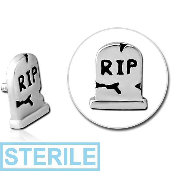 STERILE SURGICAL STEEL ATTACHMENT FOR 1.6 MM INTERNALLY THREADED PINS - TOMB
