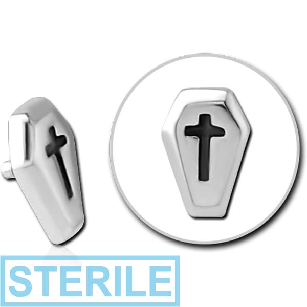 STERILE SURGICAL STEEL ATTACHMENT FOR 1.6 MM INTERNALLY THREADED PINS - CROSS