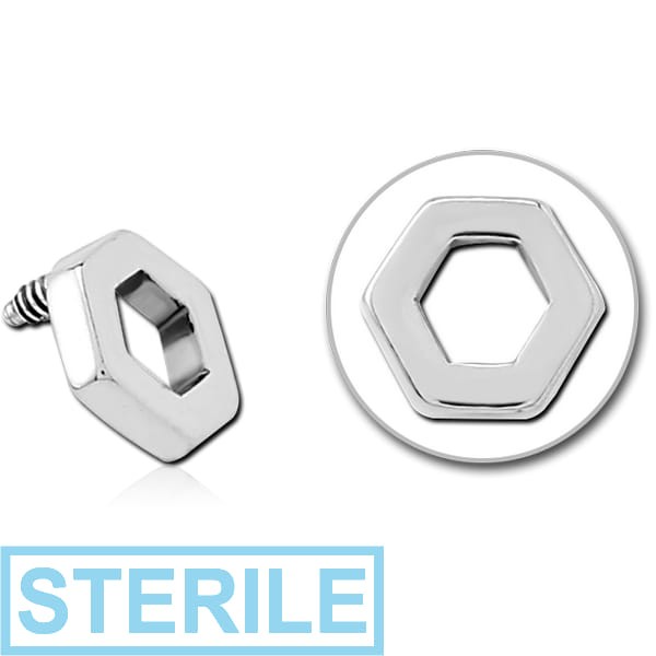 STERILE SURGICAL STEEL ATTACHMENT FOR 1.6MM INTERNALLY THREADED PINS