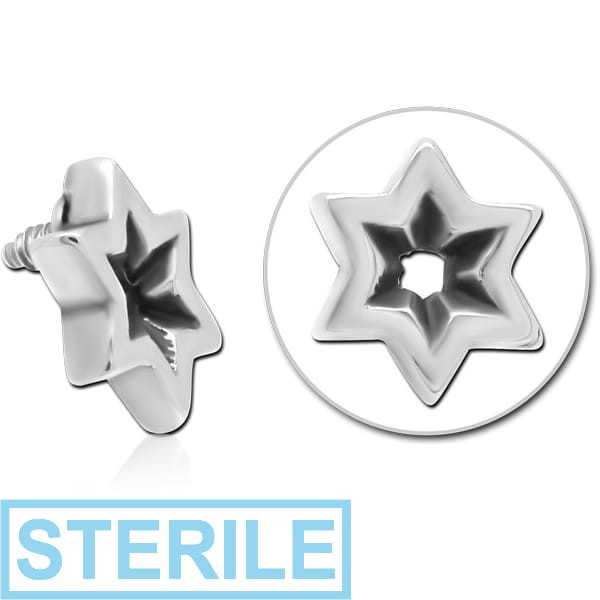 STERILE SURGICAL STEEL ATTACHMENT FOR 1.6MM INTERNALLY THREADED PINS