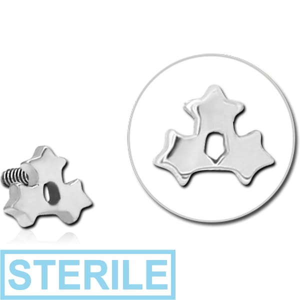STERILE SURGICAL STEEL ATTACHMENT FOR 1.6MM INTERNALLY THREADED PINS