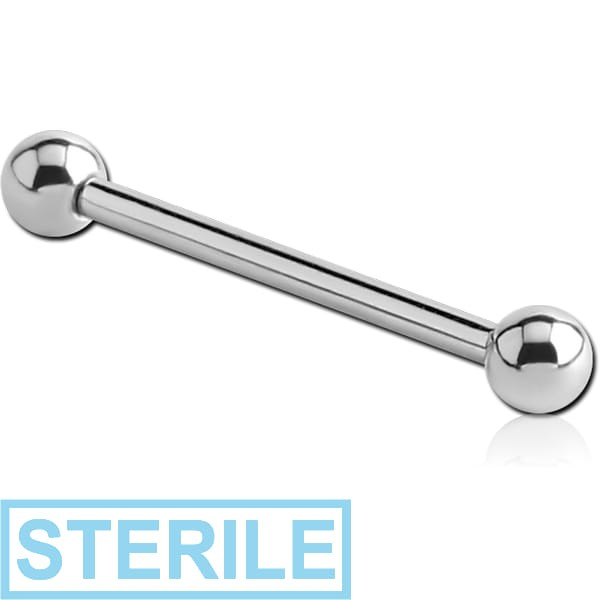 STERILE SURGICAL STEEL INTERNALLY THREADED MICRO BARBELL