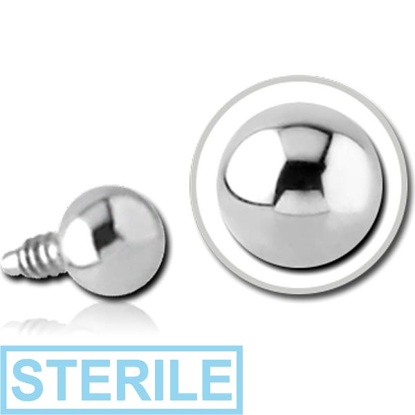 STERILE SURGICAL STEEL BALL FOR 1.2MM INTERNALLY THREADED PINS