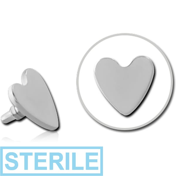STERILE SURGICAL STEEL HEART FOR 1.2MM INTERNALLY THREADED PINS