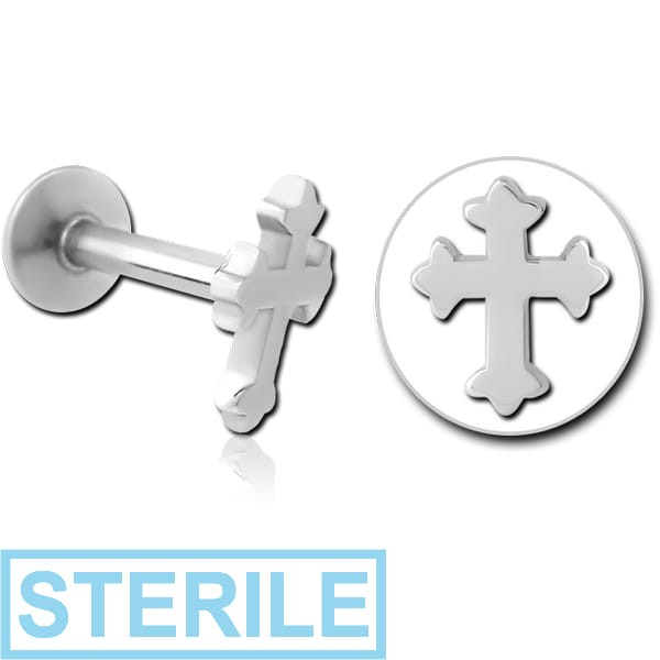 STERILE SURGICAL STEEL INTERNALLY THREADED MICRO LABRET