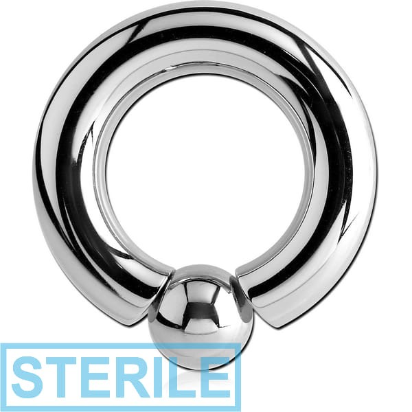 STERILE SURGICAL STEEL INTERNALLY THREADED BALL CLOSURE RING