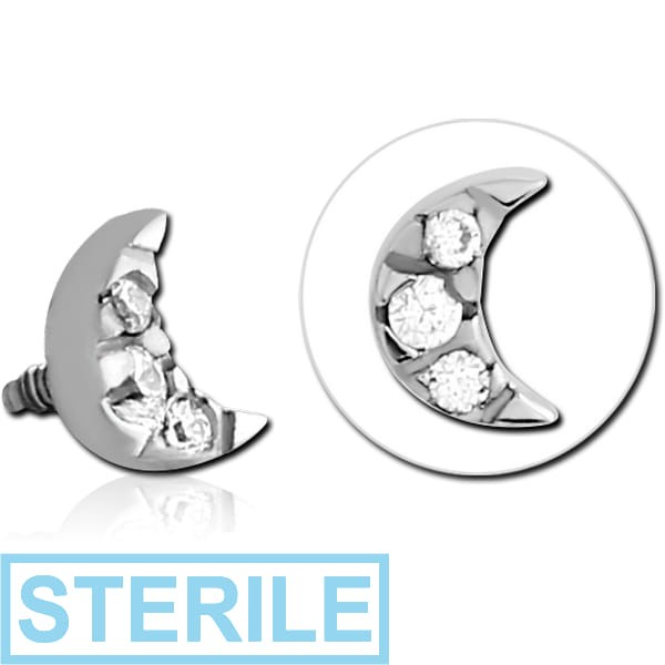 STERILE SURGICAL STEEL JEWELLED MICRO ATTACHMENT FOR 1.2MM INTERNALLY THREADED PINS