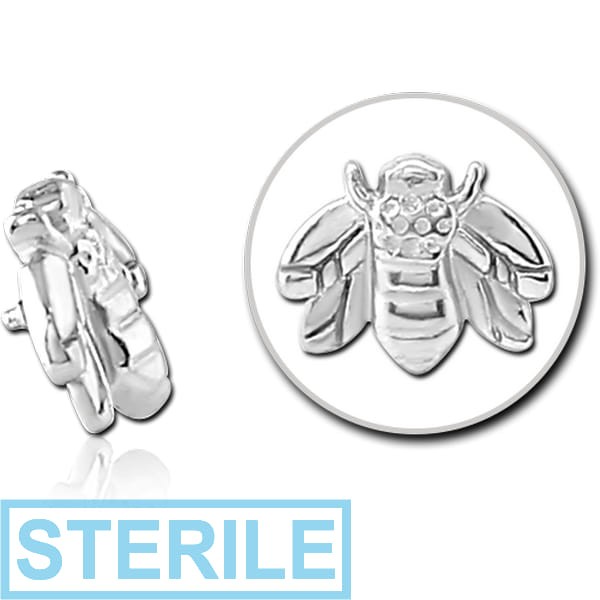 STERILE SURGICAL STEEL MICRO ATTACHMENT FOR 1.2MM INTERNALLY THREADED PINS - HONEY BEE