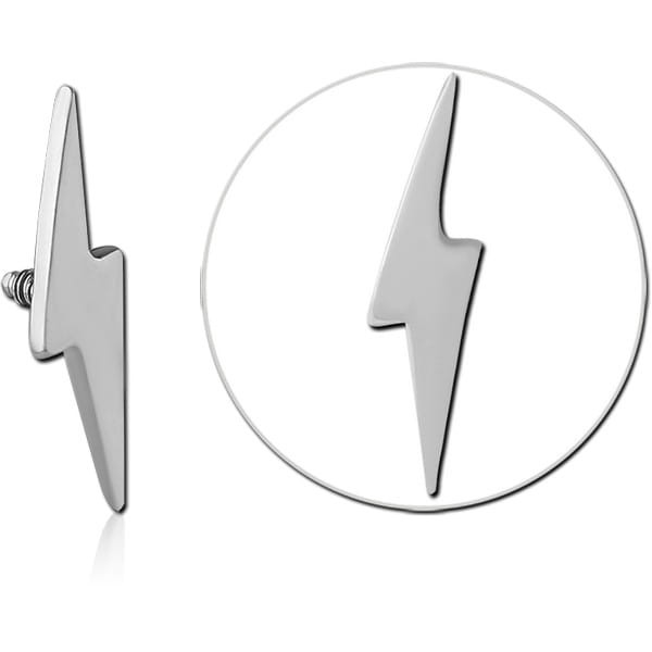 STERILE SURGICAL STEEL MICRO ATTACHMENT FOR 1.2MM INTERNALLY THREADED PINS - LIGHTNING