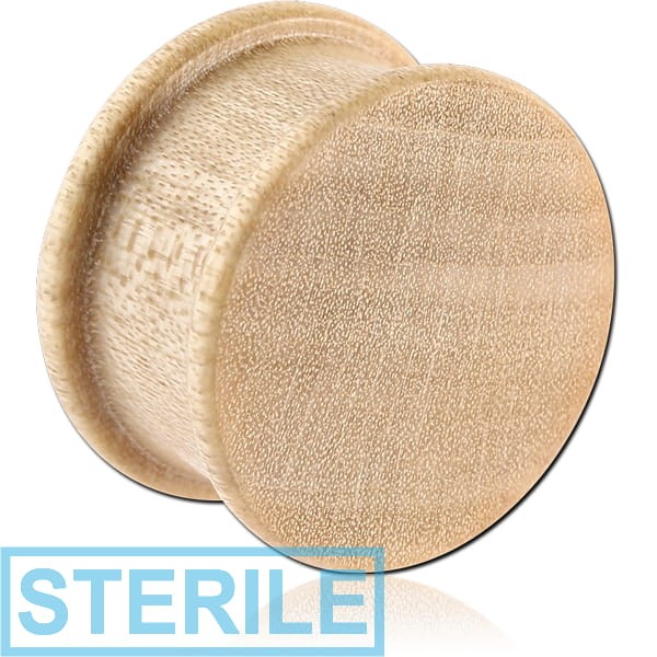 STERILE ORGANIC WOODEN PLUG CROCODILE RIDGED