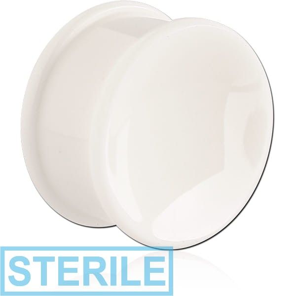 STERILE ORGANIC BONE POWDER PLUG CONCAVE RIDGED