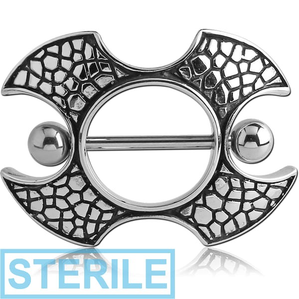 STERILE SURGICAL STEEL KOOL KATANA NIPPLE SHIELD