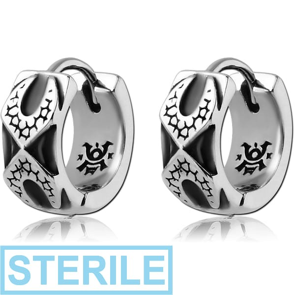 STERILE SURGICAL STEEL KOOL KATANA HUGGIES PAIR