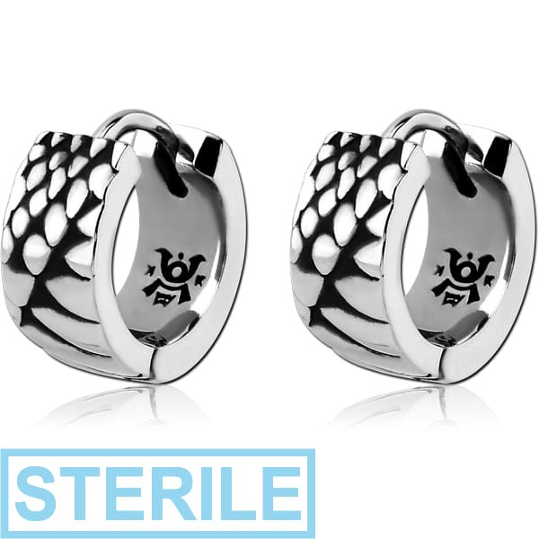 STERILE SURGICAL STEEL KOOL KATANA HUGGIES PAIR - ANIMAL SCALES