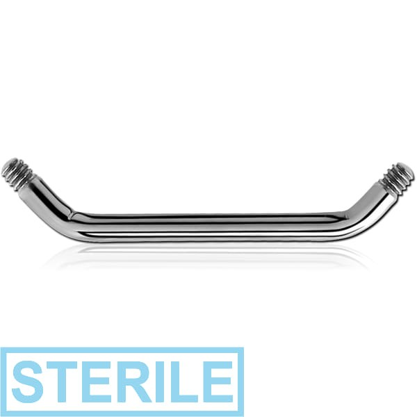 STERILE TITANIUM LONG 45 DEGREE OPEN STAPLE BARBELL PIN