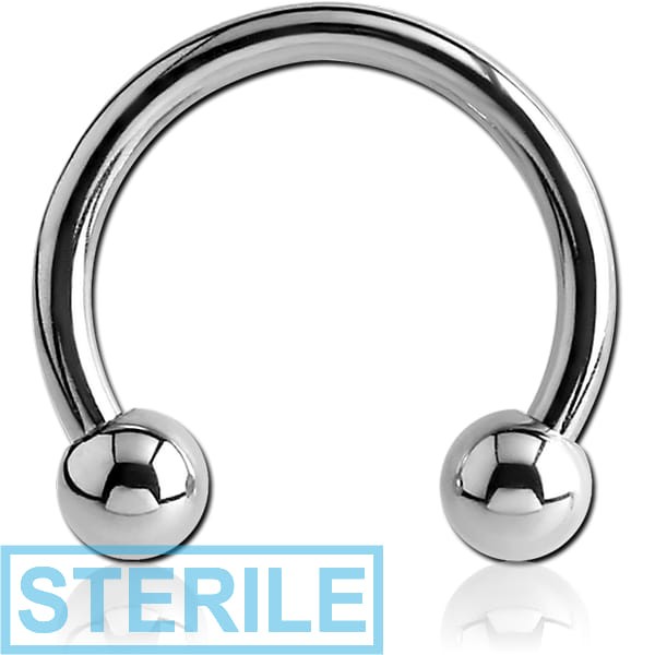 STERILE SURGICAL STEEL MICRO CIRCULAR BARBELL