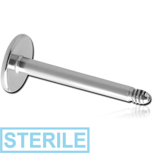 STERILE SURGICAL STEEL MICRO LABRET PIN