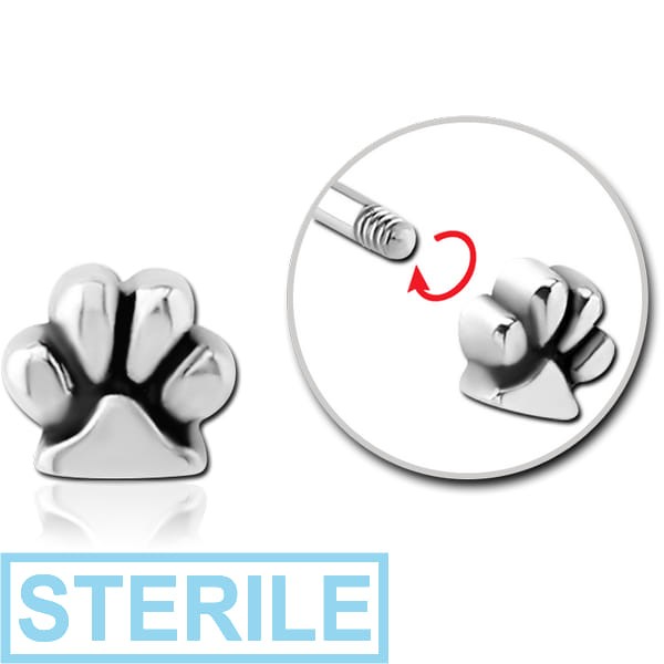 STERILE SURGICAL STEEL MICRO THREADED ATTACHMENT - PAW