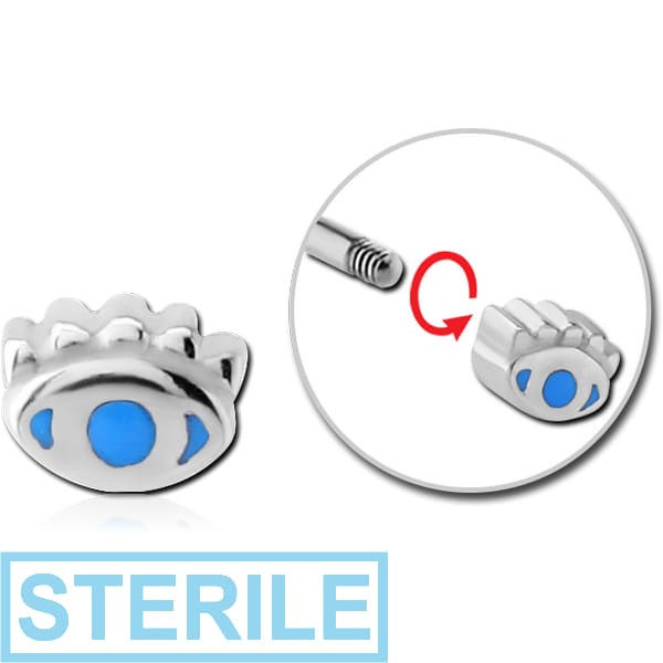 STERILE SURGICAL STEEL MICRO THREADED ATTACHMENT - EYE