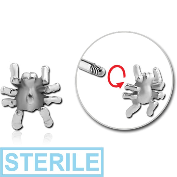 STERILE SURGICAL STEEL MICRO THREADED SPIDER ATTACHMENT
