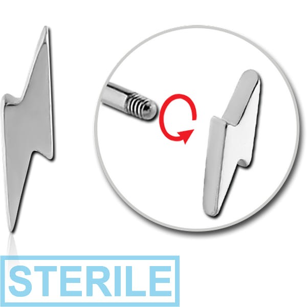 STERILE SURGICAL STEEL MICRO THREADED LIGHTNING ATTACHMENT