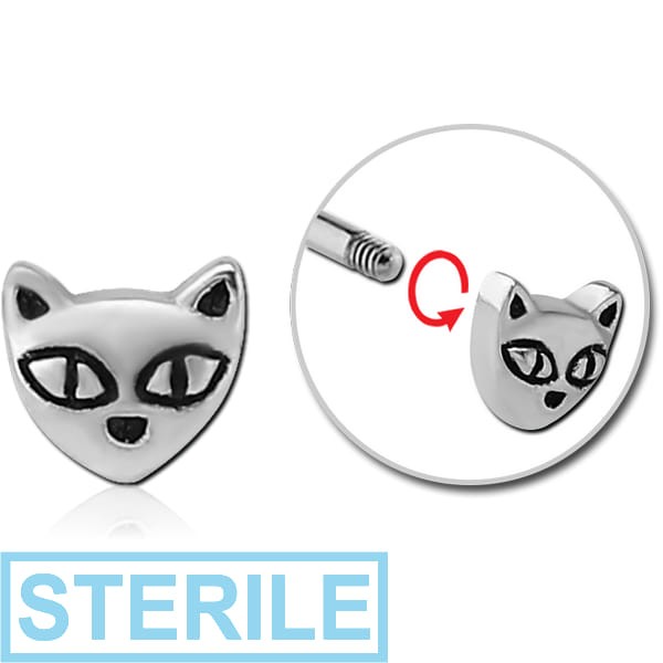 STERILE SURGICAL STEEL MICRO ATTACHMENT FOR 1.2MM THREADED PINS- CAT
