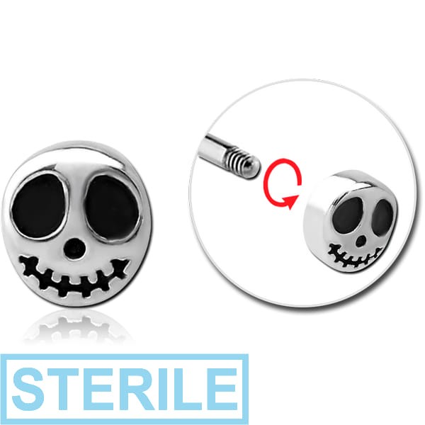 STERILE SURGICAL STEEL MICRO ATTACHMENT FOR 1.2MM THREADED PINS - GHOST