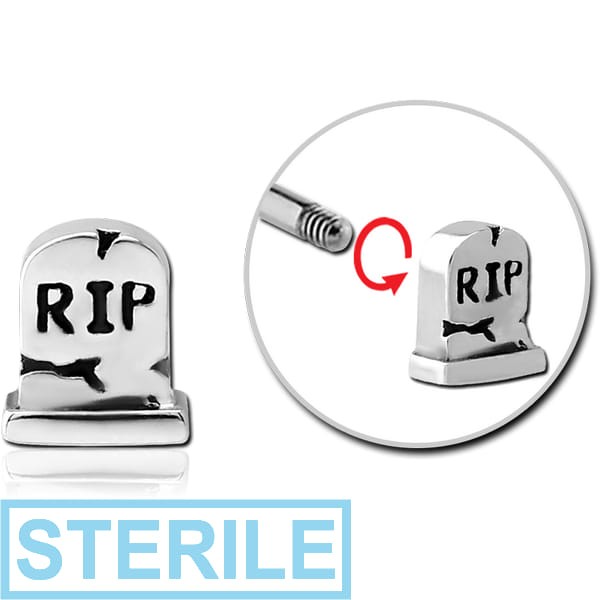 STERILE SURGICAL STEEL MICRO ATTACHMENT FOR 1.2MM THREADED PINS - TOMB