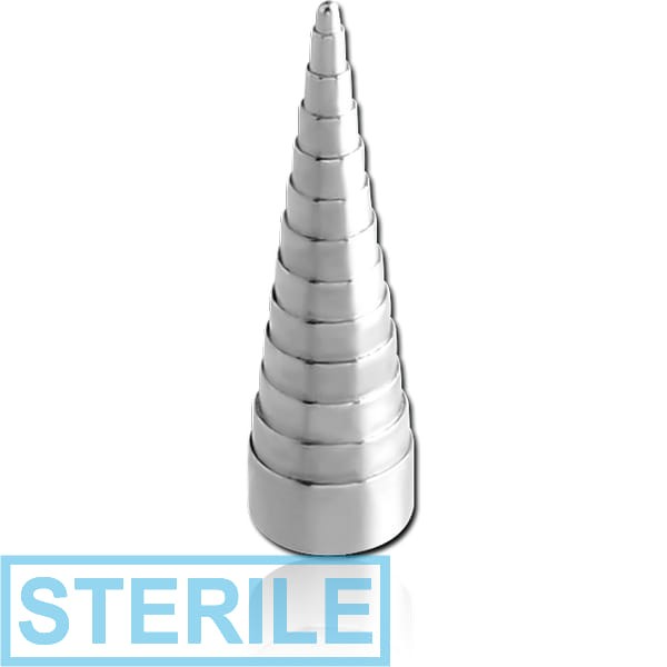 STERILE SURGICAL STEEL MICRO STEPPED DUMBBELL