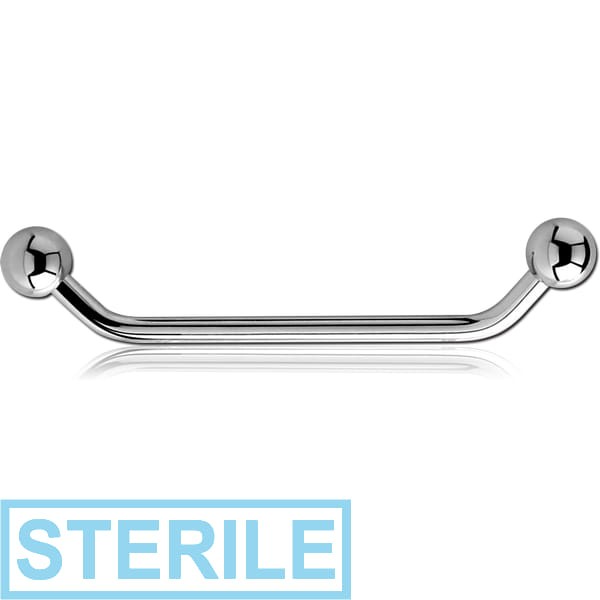 STERILE TITANIUM 45 DEGREE OPEN STAPLE MICRO BARBELL
