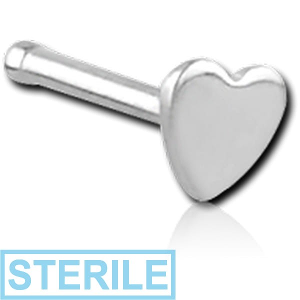 STERILE SURGICAL STEEL HEART NOSE BONE