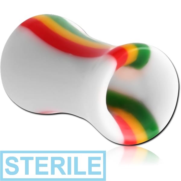 STERILE UV RASTA DOUBLE FLARED TUNNEL