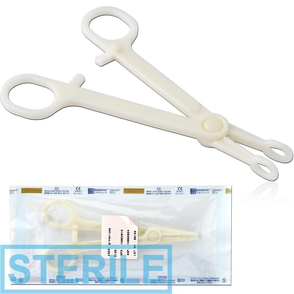 STERILE DISPOSAL ROUND CLAMPS