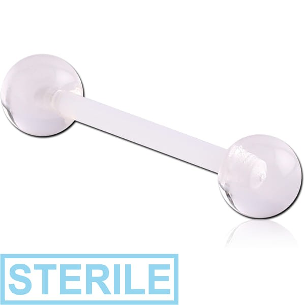 STERILE PTFE BARBELL WITH UV ACRYLIC BALLS