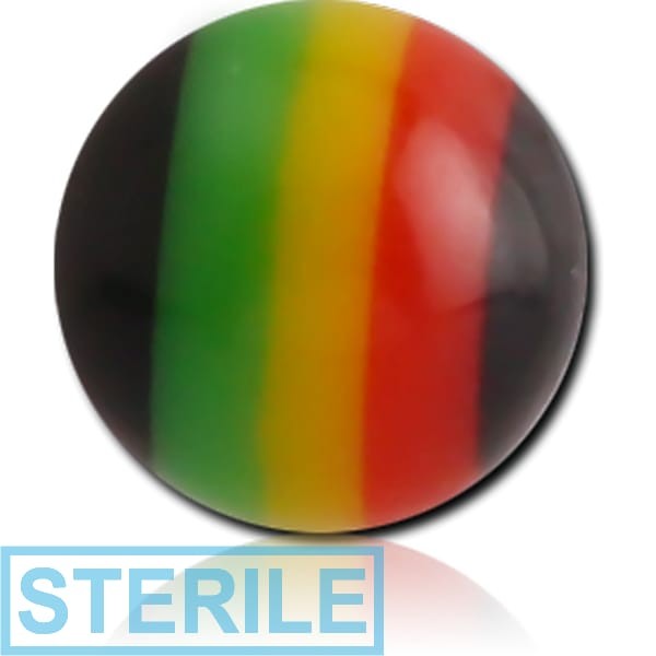 STERILE ACRYLIC RASTA BALL