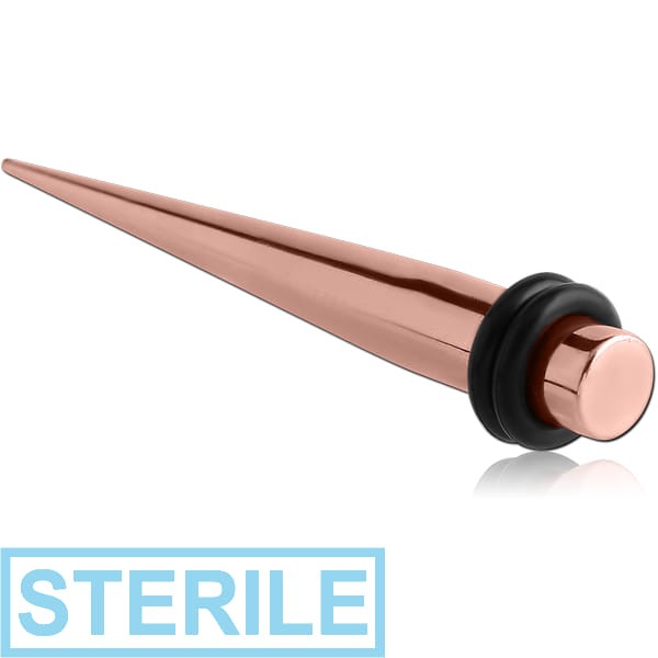 STERILE ROSE GOLD PVD COATED SURGICAL STEEL EXPANDER