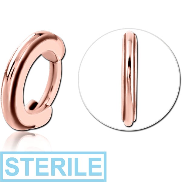 STERILE ROSE GOLD PVD COATED SURGICAL STEEL MULTI PURPOSE CLICKER