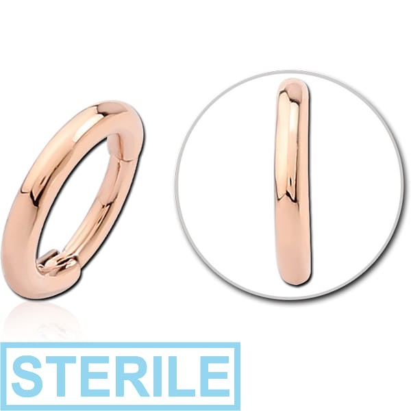 STERILE ROSE GOLD PVD COATED SURGICAL STEEL MULTI PURPOSE CLICKER